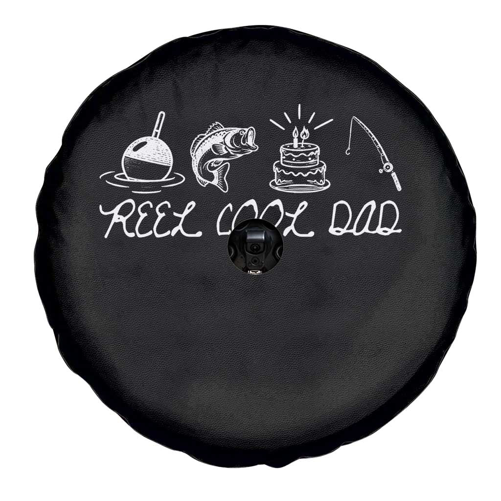 Reel Cool Dad Spare Tire Cover Funny Fishing Dad Birthday Gift