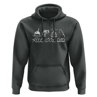 Reel Cool Dad Hoodie Funny Fishing Dad Birthday Gift