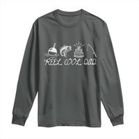 Reel Cool Dad Long Sleeve Shirt Funny Fishing Dad Birthday Gift