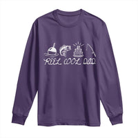 Reel Cool Dad Long Sleeve Shirt Funny Fishing Dad Birthday Gift