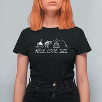 Reel Cool Dad T Shirt For Women Funny Fishing Dad Birthday Gift