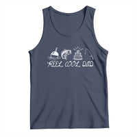 Reel Cool Dad Tank Top Funny Fishing Dad Birthday Gift