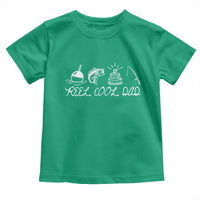 Reel Cool Dad Toddler T Shirt Funny Fishing Dad Birthday Gift