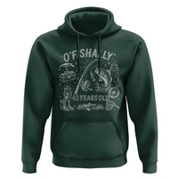 O'Fishally 40 Years Old Hoodie Funny Fisherman Birthday Graphic