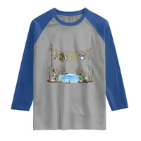 60th Birthday Fishing Raglan Shirt Fisherman Birthday Party Gift