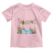 60th Birthday Fishing Toddler T Shirt Fisherman Birthday Party Gift
