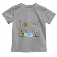 60th Birthday Fishing Toddler T Shirt Fisherman Birthday Party Gift