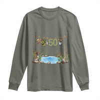 50th Birthday Fishing Long Sleeve Shirt Fisherman Birthday Party Gift