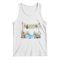 50th Birthday Fishing Tank Top Fisherman Birthday Party Gift
