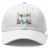 40th Birthday Fishing Baseball Cap Fisherman Birthday Party Gift