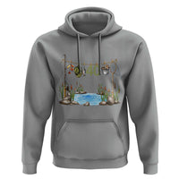 40th Birthday Fishing Hoodie Fisherman Birthday Party Gift