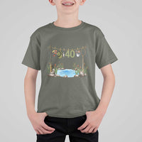 40th Birthday Fishing T Shirt For Kid Fisherman Birthday Party Gift