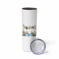 40th Birthday Fishing Skinny Tumbler Fisherman Birthday Party Gift