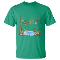 40th Birthday Fishing T Shirt Fisherman Birthday Party Gift