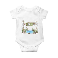 30th Birthday Fishing Baby Onesie Fisherman Birthday Party Gift