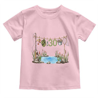 30th Birthday Fishing Toddler T Shirt Fisherman Birthday Party Gift