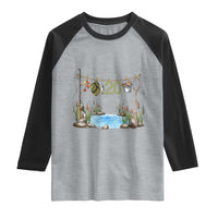 20th Birthday Fishing Raglan Shirt Fisherman Birthday Party Gift