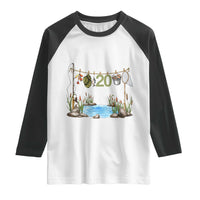 20th Birthday Fishing Raglan Shirt Fisherman Birthday Party Gift
