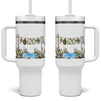 20th Birthday Fishing Tumbler With Handle Fisherman Birthday Party Gift