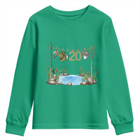 20th Birthday Fishing Youth Sweatshirt Fisherman Birthday Party Gift