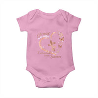Endometrial Cancer Warrior Gift Baby Onesie Blessed To Be Called A Survivor