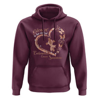 Endometrial Cancer Warrior Gift Hoodie Blessed To Be Called A Survivor