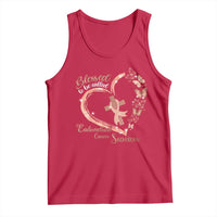 Endometrial Cancer Warrior Gift Tank Top Blessed To Be Called A Survivor