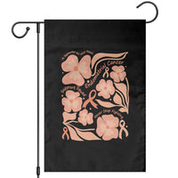 Endometrial Cancer Support Squad Floral Gift Garden Flag In September We Wear Peach