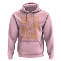 Endometrial Cancer Support Squad Floral Gift Hoodie In September We Wear Peach