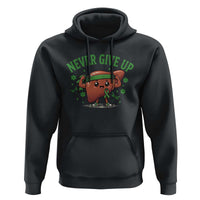 Liver Cancer Awareness Transplant Support Hoodie Never Give Up Nurse Gift
