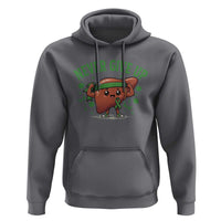 Liver Cancer Awareness Transplant Support Hoodie Never Give Up Nurse Gift