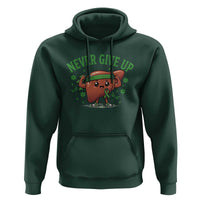 Liver Cancer Awareness Transplant Support Hoodie Never Give Up Nurse Gift
