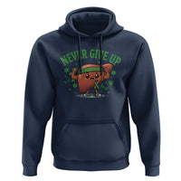 Liver Cancer Awareness Transplant Support Hoodie Never Give Up Nurse Gift
