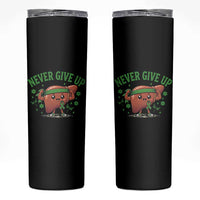 Liver Cancer Awareness Transplant Support Skinny Tumbler Never Give Up Nurse Gift