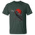 Horror Raven T Shirt F Caw F Gothic Blood Moon Halloween - Wonder Print Shop