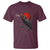 Horror Raven T Shirt F Caw F Gothic Blood Moon Halloween - Wonder Print Shop