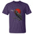 Horror Raven T Shirt F Caw F Gothic Blood Moon Halloween - Wonder Print Shop