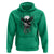 Gothic Raven On Skull With Full Moon Hoodie - Wonder Print Shop