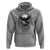 Gothic Raven On Skull With Full Moon Hoodie - Wonder Print Shop