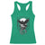 Gothic Raven On Skull With Full Moon Racerback Tank Top - Wonder Print Shop