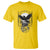 Gothic Raven On Skull With Full Moon T Shirt - Wonder Print Shop