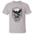Gothic Raven On Skull With Full Moon T Shirt - Wonder Print Shop