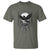 Gothic Raven On Skull With Full Moon T Shirt - Wonder Print Shop