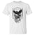Gothic Raven On Skull With Full Moon T Shirt - Wonder Print Shop