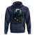 Halloween Gothic Raven Hoodie Full Moon Horror Art - Wonder Print Shop
