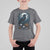 Halloween Gothic Raven T Shirt For Kid Full Moon Horror Art - Wonder Print Shop