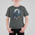 Halloween Gothic Raven T Shirt For Kid Full Moon Horror Art - Wonder Print Shop
