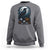 Halloween Gothic Raven Sweatshirt Full Moon Horror Art - Wonder Print Shop