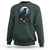 Halloween Gothic Raven Sweatshirt Full Moon Horror Art - Wonder Print Shop