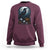 Halloween Gothic Raven Sweatshirt Full Moon Horror Art - Wonder Print Shop